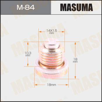 MASUMA M-84 - Болтова пробка, маслен картер vvparts.bg