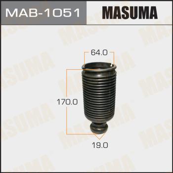 MASUMA MAB-1051 - Ударен тампон, окачване (ресьори) vvparts.bg