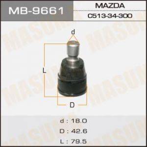 MASUMA MB-9661 - Шарнири vvparts.bg