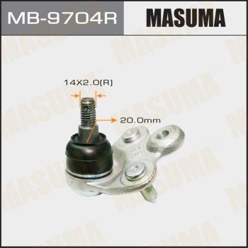 MASUMA MB-9704R - Шарнири vvparts.bg