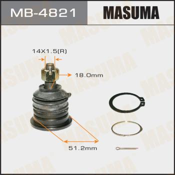 MASUMA MB-4821 - Шарнири vvparts.bg