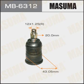 MASUMA MB-6312 - Шарнири vvparts.bg