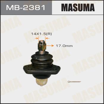 MASUMA MB-2381 - Шарнири vvparts.bg