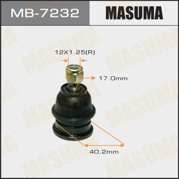 MASUMA MB-7232 - Шарнири vvparts.bg