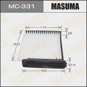 MASUMA MC-331 - Филтър купе (поленов филтър) vvparts.bg
