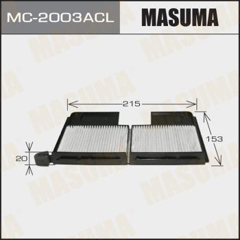 MASUMA MC-2003ACL - Филтър купе (поленов филтър) vvparts.bg