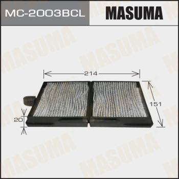 MASUMA MC-2003BCL - Филтър купе (поленов филтър) vvparts.bg