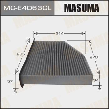 MASUMA MC-E4063CL - Филтър купе (поленов филтър) vvparts.bg