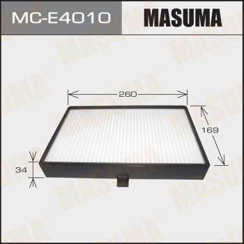 MASUMA MC-E4010 - Филтър купе (поленов филтър) vvparts.bg