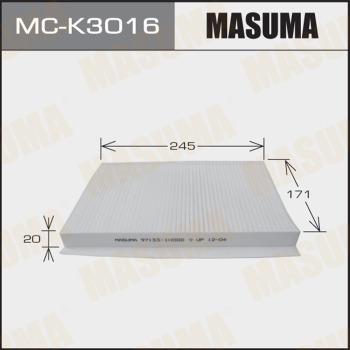 MASUMA MC-K3016 - Филтър купе (поленов филтър) vvparts.bg