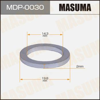 MASUMA MDP-0030 - Уплътнителен пръстен, пробка за източване на маслото vvparts.bg