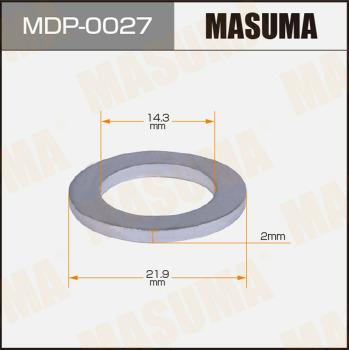 MASUMA MDP-0027 - Уплътнителен пръстен, пробка за източване на маслото vvparts.bg