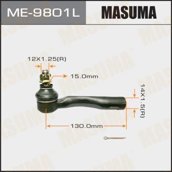 MASUMA ME-9801L - Накрайник на напречна кормилна щанга vvparts.bg