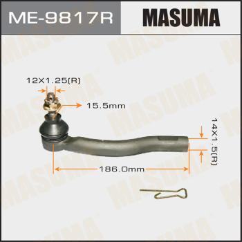 MASUMA ME-9817R - Накрайник на напречна кормилна щанга vvparts.bg