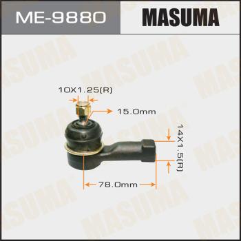 MASUMA ME-9880 - Накрайник на напречна кормилна щанга vvparts.bg