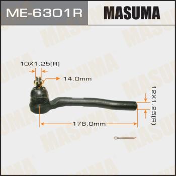 MASUMA ME-6301R - Накрайник на напречна кормилна щанга vvparts.bg