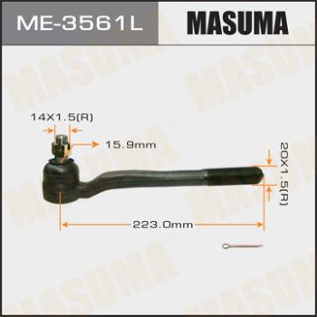 MASUMA ME-3561L - Накрайник на напречна кормилна щанга vvparts.bg