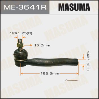MASUMA ME-3641R - Накрайник на напречна кормилна щанга vvparts.bg
