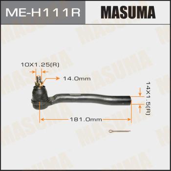 MASUMA ME-H111R - Накрайник на напречна кормилна щанга vvparts.bg