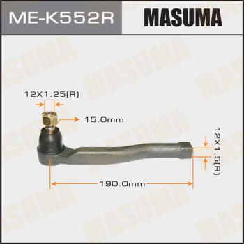 MASUMA ME-K552R - Накрайник на напречна кормилна щанга vvparts.bg