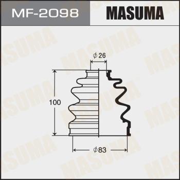 MASUMA MF2098 - Маншон, полуоска vvparts.bg