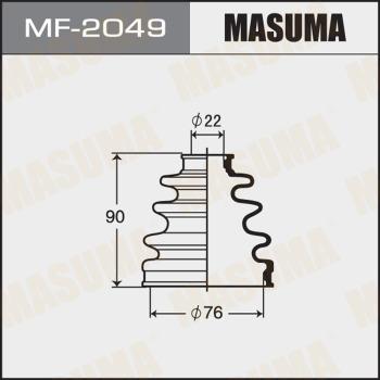 MASUMA MF-2049 - Маншон, полуоска vvparts.bg
