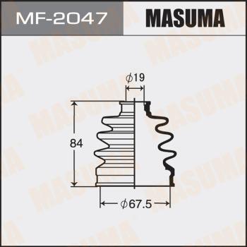 MASUMA MF-2047 - Маншон, полуоска vvparts.bg