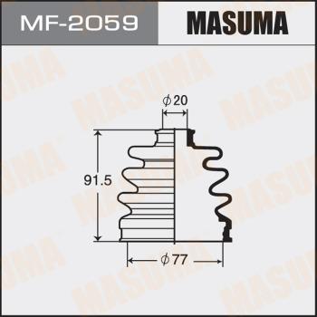 MASUMA MF-2059 - Маншон, полуоска vvparts.bg