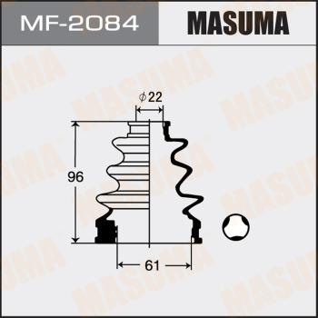 MASUMA MF-2084 - Маншон, полуоска vvparts.bg