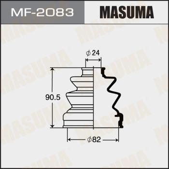 MASUMA MF2083 - Маншон, полуоска vvparts.bg