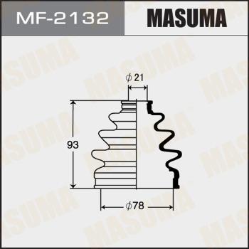 MASUMA MF-2132 - Маншон, полуоска vvparts.bg