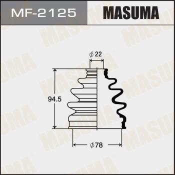 MASUMA MF2125 - Маншон, полуоска vvparts.bg