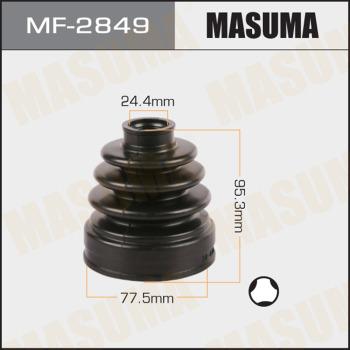 MASUMA MF-2849 - Маншон, полуоска vvparts.bg