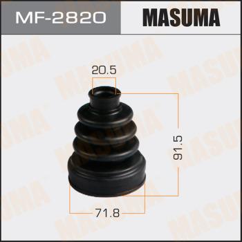 MASUMA MF-2820 - Маншон, полуоска vvparts.bg