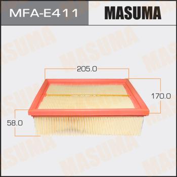MASUMA MFA-E411 - Въздушен филтър vvparts.bg