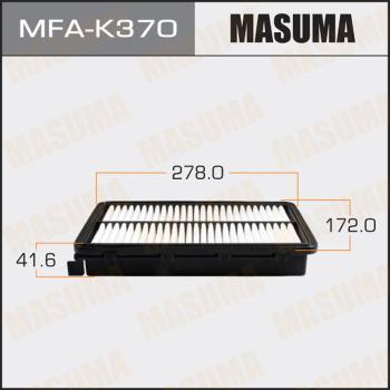 MASUMA MFA-K370 - Въздушен филтър vvparts.bg