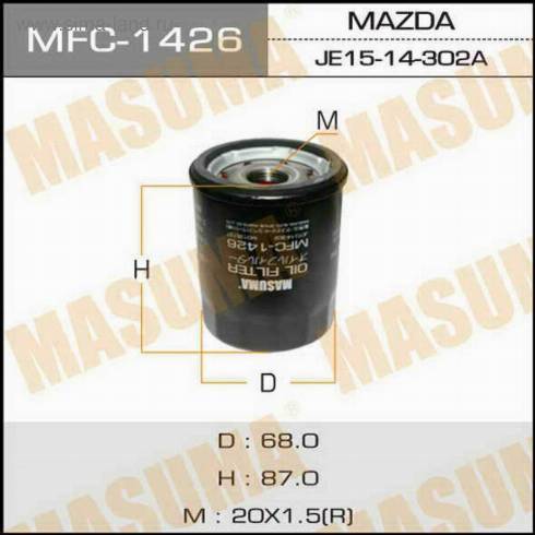 MASUMA MFC-1426 - Маслен филтър vvparts.bg