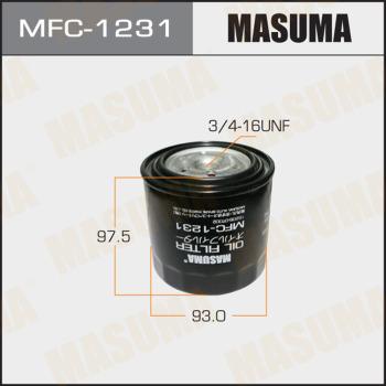 MASUMA MFC-1231 - Маслен филтър vvparts.bg