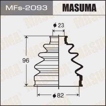 MASUMA MFs-2093 - Маншон, полуоска vvparts.bg
