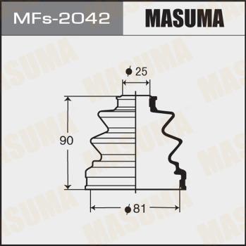 MASUMA MFs-2042 - Маншон, полуоска vvparts.bg