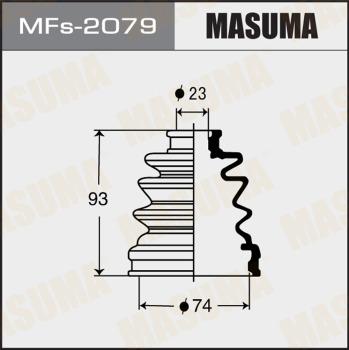 MASUMA MFs-2079 - Маншон, полуоска vvparts.bg