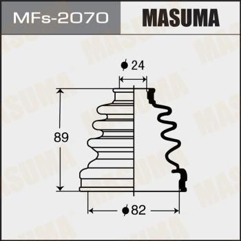 MASUMA MFS-2070 - Маншон, полуоска vvparts.bg