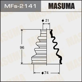 MASUMA MFS-2141 - Маншон, полуоска vvparts.bg