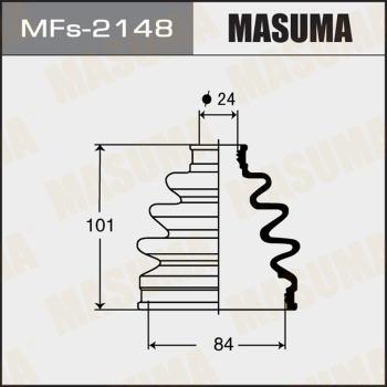 MASUMA MFS-2148 - Маншон, полуоска vvparts.bg