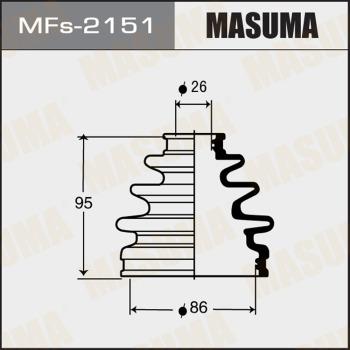 MASUMA MFS-2151 - Маншон, полуоска vvparts.bg