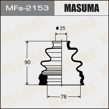 MASUMA MFs-2153 - Маншон, полуоска vvparts.bg