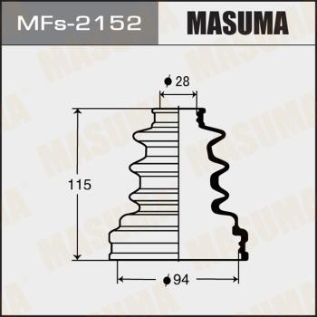 MASUMA MFS-2152 - Маншон, полуоска vvparts.bg