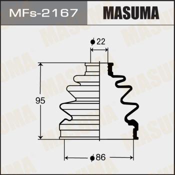 MASUMA MFs-2167 - Маншон, полуоска vvparts.bg