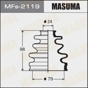 MASUMA MFs-2119 - Маншон, полуоска vvparts.bg