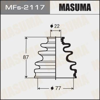 MASUMA MFs-2117 - Маншон, полуоска vvparts.bg